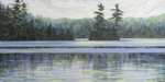 Morning Mist, 24 x 40, Acrylic, Sold