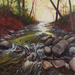 Last Light, 36 x 18, $1250  CAN