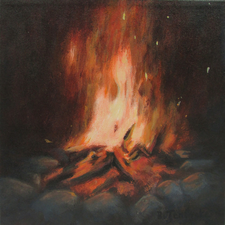 Escape, 8 x 8,  Sold