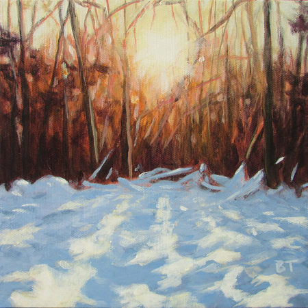 Winter Warmth IV, 8 x 8,  $220 CAN