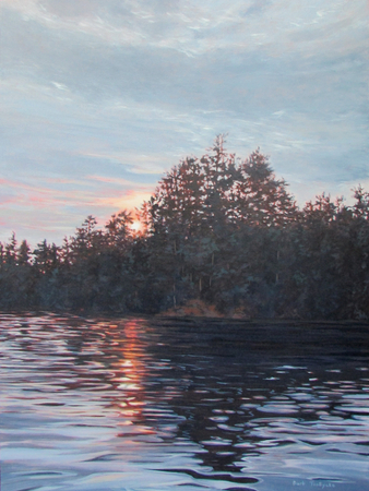 Twilight's Last Gleaming, 40 x 30, $2400  CAN